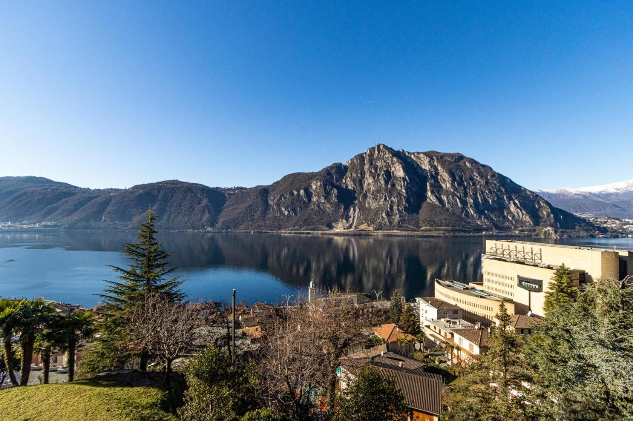 Wraparound Lake Views Bellavista Residence Кампьоне-д'Італія Екстер'єр фото